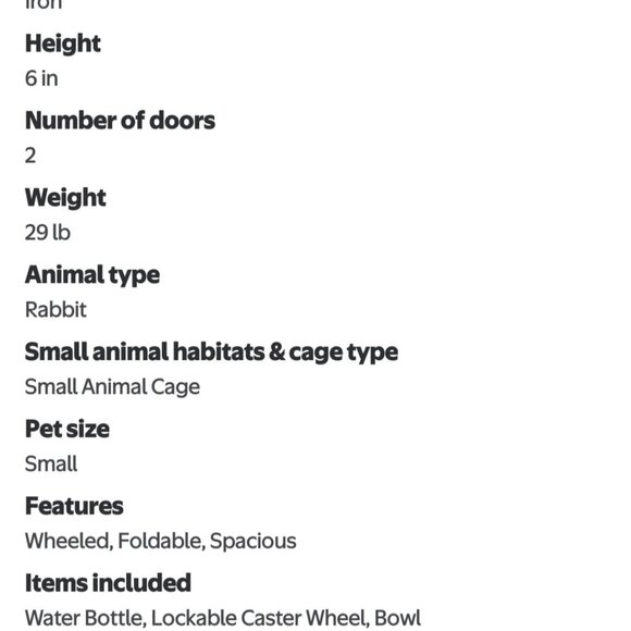 Small Animal Cage - Picture 2 of 2